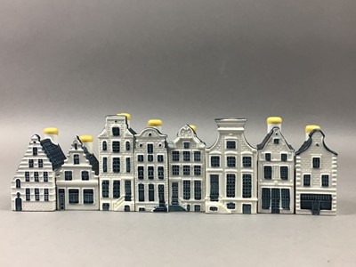 Lot 5 - COLLECTION OF BOLS FOR KLM BLUE DELFTS HOUSE MODELS