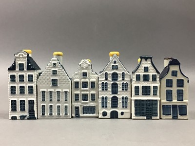 Lot 5 - COLLECTION OF BOLS FOR KLM BLUE DELFTS HOUSE MODELS