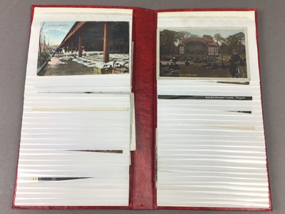 Lot 66 - THREE ALBUMS OF POST CARDS