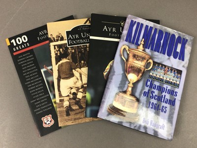 Lot 72 - LOT OF VARIOUS FOOTBALL BOOKS