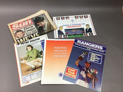 Lot 77 - LOT OF SCOTTISH FOOTBALL EPHEMERA