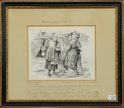 Lot 765 - FRANCIS CARRUTHERS GOULD (BRITISH 1844-1925), History Repeats Itself
