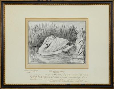 Lot 769 - FRANCIS CARRUTHERS GOULD (BRITISH 1844-1925), The Swan Song