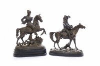 Lot 936 - VICTORIAN SPELTER FIGURE modelled as a...