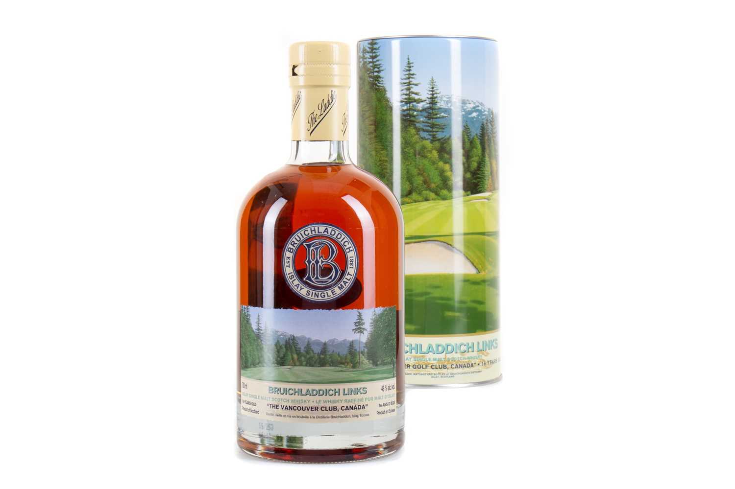 Lot 45 - BRUICHLADDICH LINKS 16 YEAR OLD - VANCOUVER GOLF CLUB, CANADA
