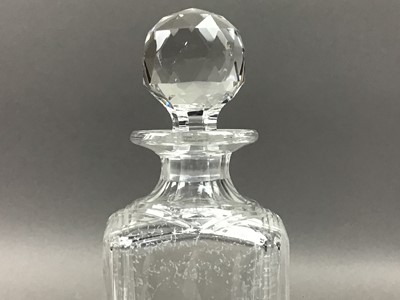 Lot 121 - COLLECTION OF CRYSTAL DECANTERS