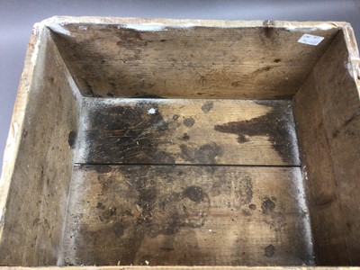 Lot 197 - VINTAGE 'CAMP' COFFEE IS THE BEST' WOODEN BOX