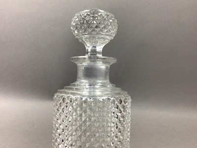 Lot 159 - BACCARAT GLASS LIQUEUR DECANTER AND STOPPER