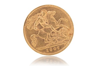 Lot 2 - EDWARD VII GOLD HALF SOVEREIGN