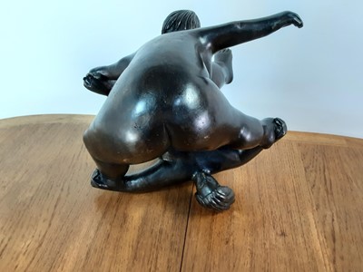 Lot 280 - * MATÉO MORNAR (FRENCH, 1946-), BRONZE FIGURAL SCULPTURE