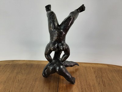 Lot 282 - * MATÉO MORNAR (FRENCH, 1946-), BRONZE FIGURAL SCULPTURE