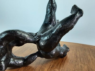 Lot 282 - * MATÉO MORNAR (FRENCH, 1946-), BRONZE FIGURAL SCULPTURE