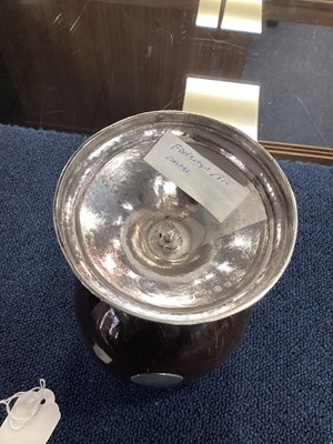 Lot 102 - GEORGE III SILVER MOUNTED COCONUT CUP