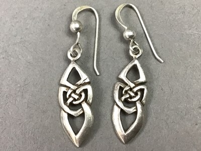 Lot 219 - GROUP OF SILVER EARRINGS