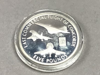 Lot 245 - TWELVE ENCAPSULATED SILVER PROOF COINS