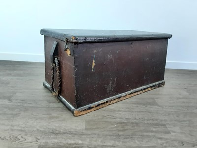 Lot 259 - LARGE SEAMAN'S CHEST