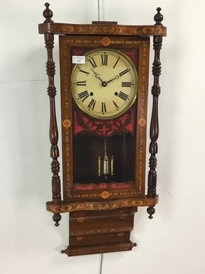 Lot 192 - AMERICAN WALL CLOCK