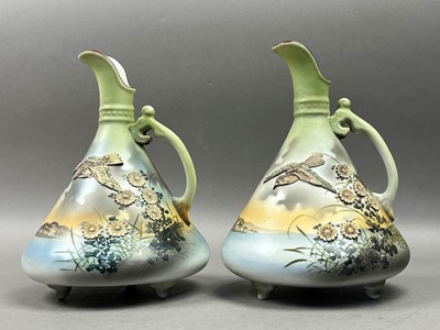 Lot 262 - PAIR OF JAPANESE JUGS
