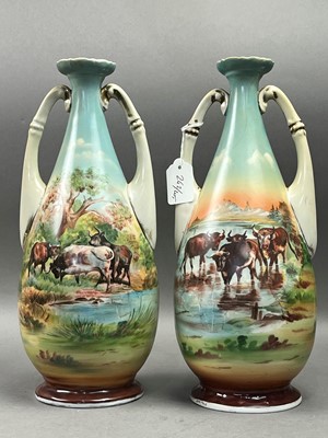 Lot 262 - PAIR OF JAPANESE JUGS