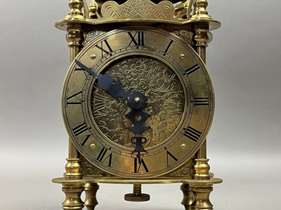 Lot 264 - BRASS CLOCK