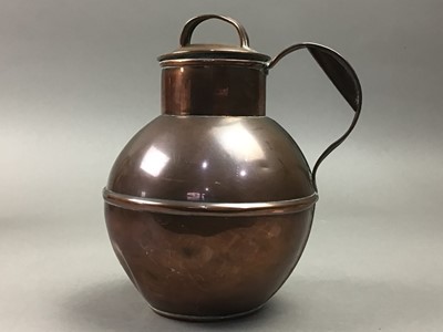 Lot 326 - LOT OF COPPER JUGS