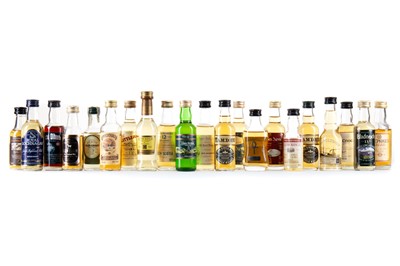 Lot 82 - 30 ASSORTED WHISKY MINIATURES