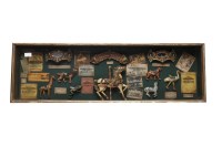 Lot 1331 - 20TH CENTURY 'CAROUSEL HERITAGE' DIORAMA in a...