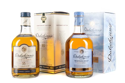 Lot 79 - DALWHINNIE 15 YEAR OLD CENTENARY AND WINTER'S GOLD