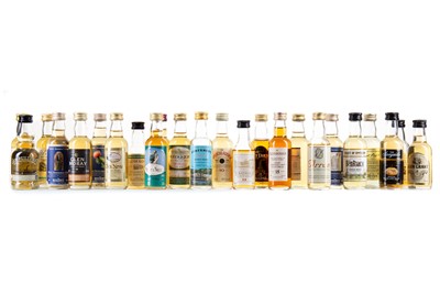 Lot 83 - 30 ASSORTED WHISKY MINIATURES