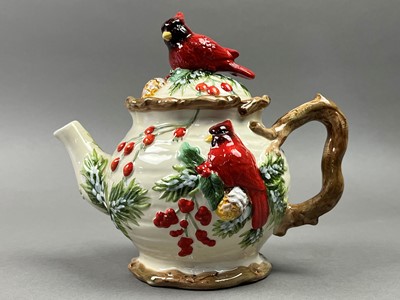 Lot 282 - GROUP OF TEA POTS