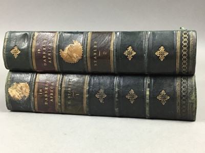 Lot 290 - IN DARKEST AFRICA, VOLUMES 1 & 2, H M STANLEY