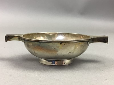 Lot 404 - SILVER QUAICH