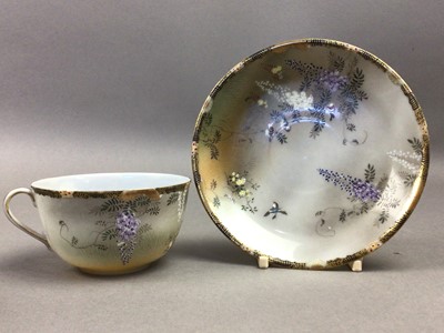 Lot 410 - JAPANESE EGGSHELL PORCELAIN TEA SERVICE