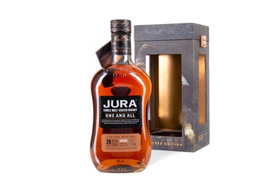 Lot 122 - JURA 20 YEAR OLD 'ONE AND ALL'