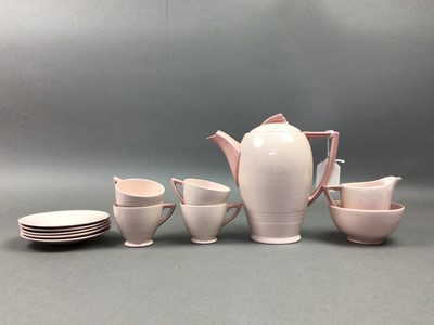Lot 423 - WEDGWOOD BLUSH ROSE COFFEE SERVICE