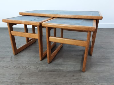 Lot 460 - NEST OF THREE TABLES