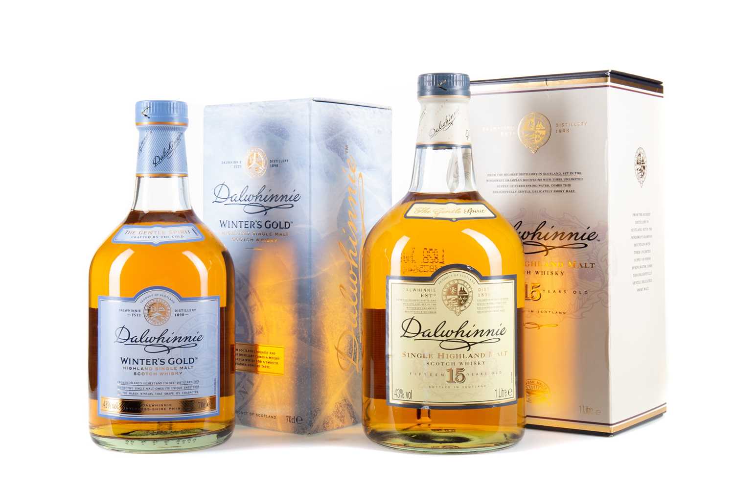 Lot 131 - DALWHINNIE 15 YEAR OLD AND DALWHINNIE WINTER'S GOLD