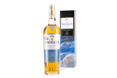 Lot 136 - MACALLAN 12 YEAR OLD FINE OAK MASTERS OF PHOTOGRAPHY - SIGNED BY ERNIE BUTTON