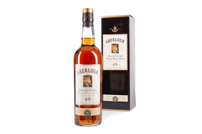 Lot 208 - ABERLOUR 15 YEAR OLD SHERRY WOOD FINISH