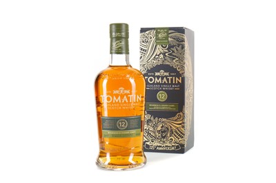 Lot 143 - TOMATIN 12 YEAR OLD 125TH ANNIVERSARY