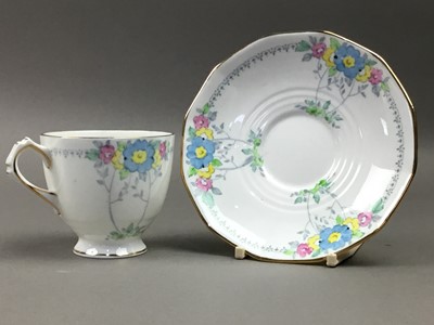 Lot 380 - TUSCAN PART TEA SERVICE