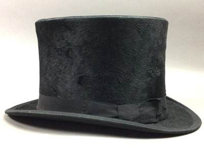 Lot 453 - TWO TOP HATS