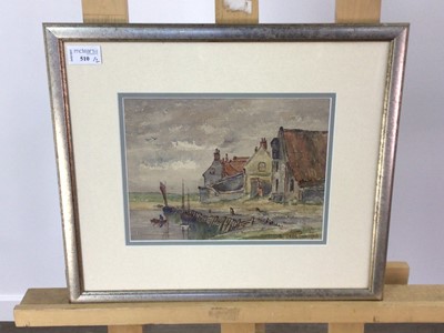 Lot 510 - TWO WATERCOLOURS ONE BY E STEWART REID THE OTHER BY JAMES SHEARER