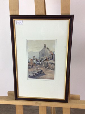 Lot 510 - TWO WATERCOLOURS ONE BY E STEWART REID THE OTHER BY JAMES SHEARER