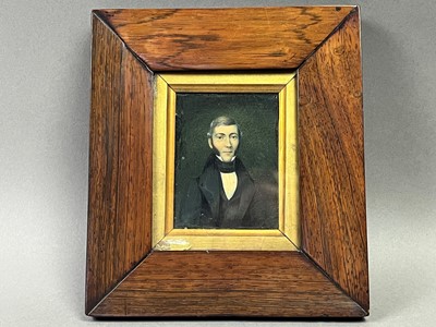 Lot 468 - TWO MINIATURE PORTRAITS