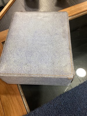 Lot 117 - GEORGE VI SILVER CRUET SET