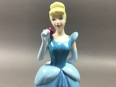 Lot 497 - THREE ROYAL DOULTON DISNEY PRINCESSES