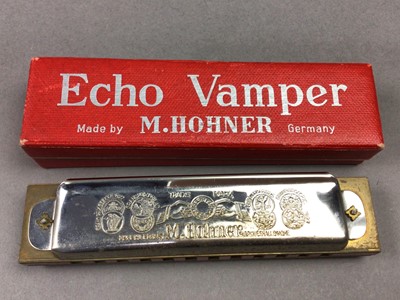 Lot 509 - THREE HOHNER MOUTH ORGANS