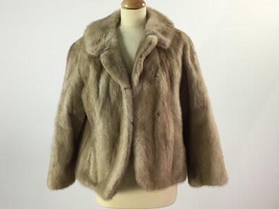 Lot 528 - TWO MINK FUR JACKETS