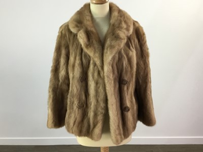 Lot 528 - TWO MINK FUR JACKETS